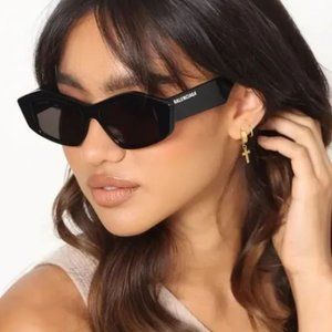Balenciaga Black Sunglasses